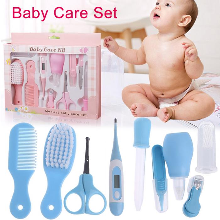 Complete baby grooming kit for safe, easy care