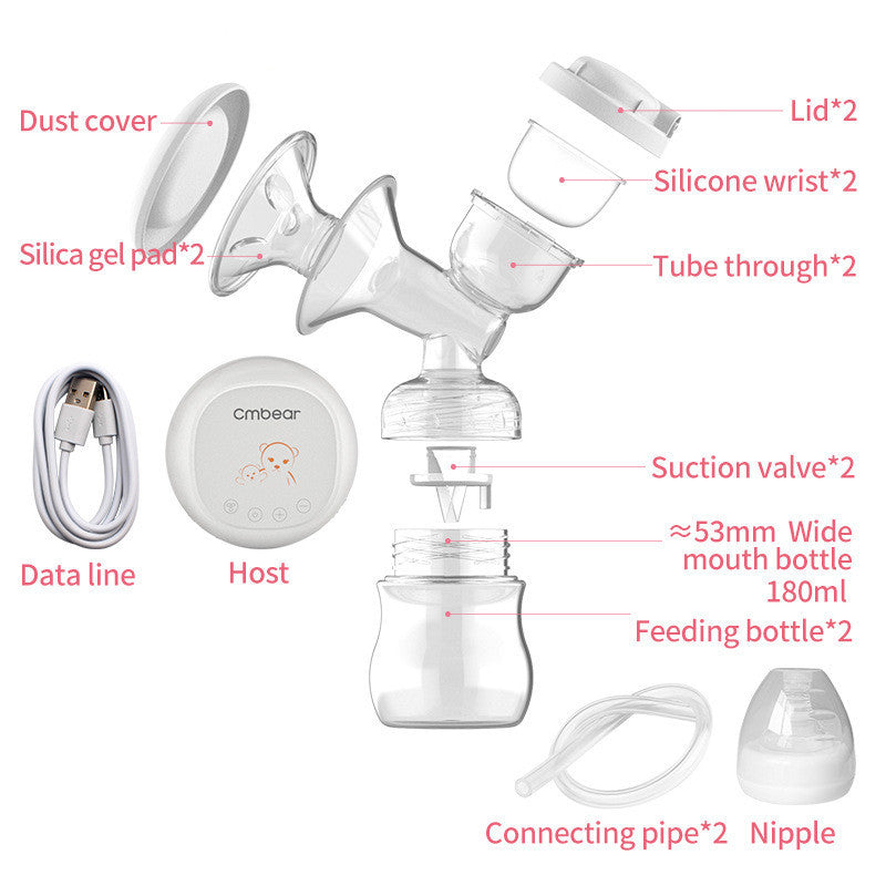 Electric Double Breast Pump – Comfortable, Efficient & Portable for Moms