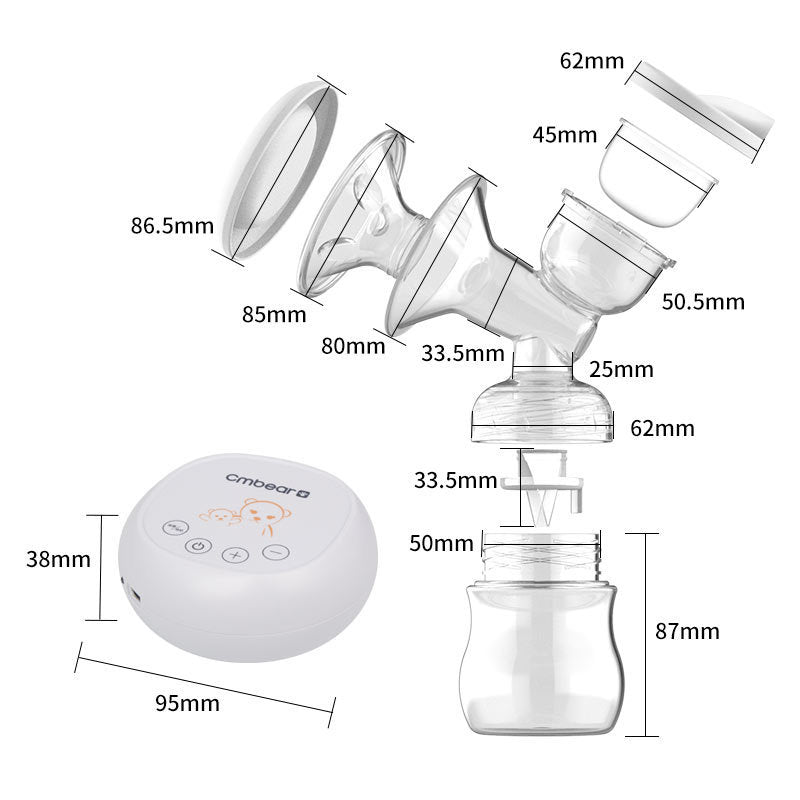 Electric Double Breast Pump – Comfortable, Efficient & Portable for Moms
