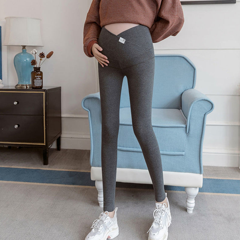 Plus Size Maternity Leggings – High‑Stretch Belly Support