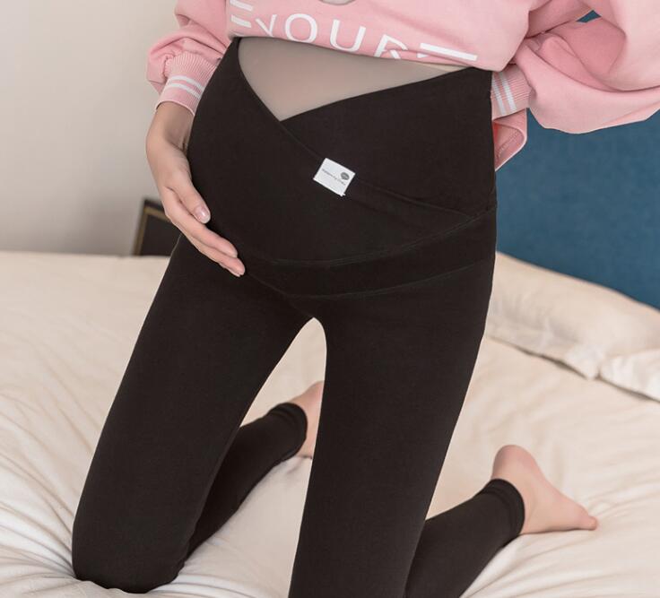 Plus Size Maternity Leggings – High‑Stretch Belly Support