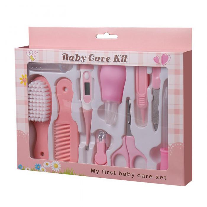 Complete baby grooming kit for safe, easy care