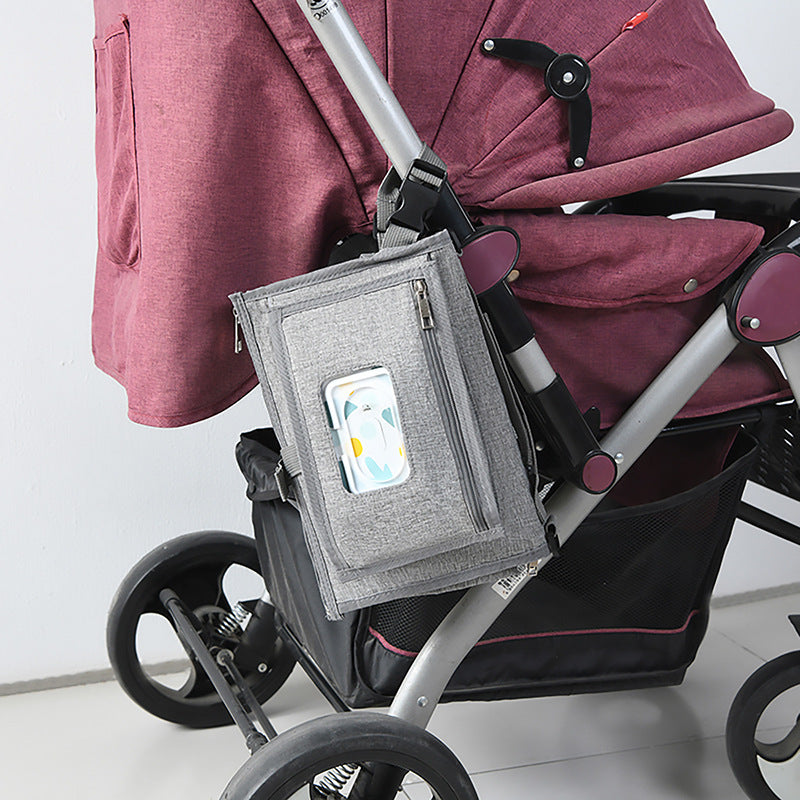 Portable Travel Diaper Changing Pad & Organizer