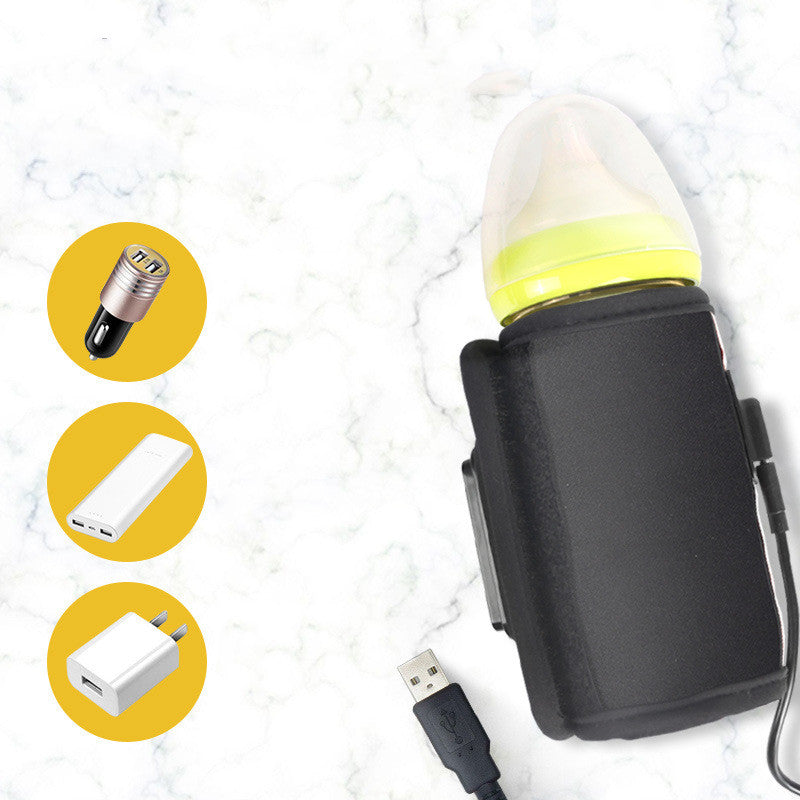 Travel-Friendly USB Bottle Warmer for Busy Parents