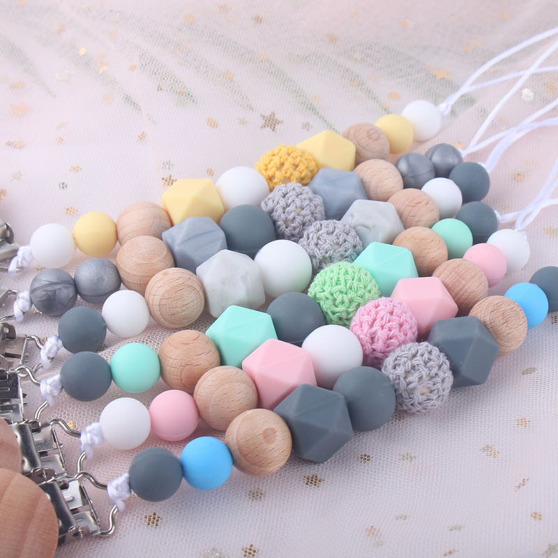 Silicone Pacifier Chain – Cute & Safe Baby Accessory
