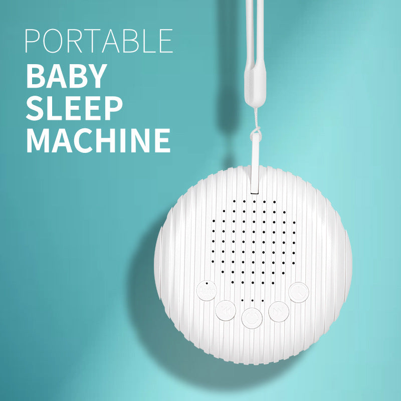 Portable White Noise Sleep Machine with Lights for Baby