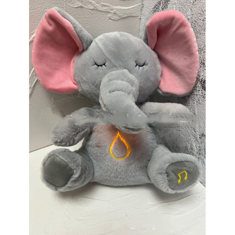 Soft breathing bunny/elephant comforter soothes and calms babies’ sensory needs