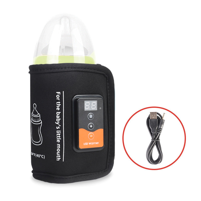 Travel-Friendly USB Bottle Warmer for Busy Parents